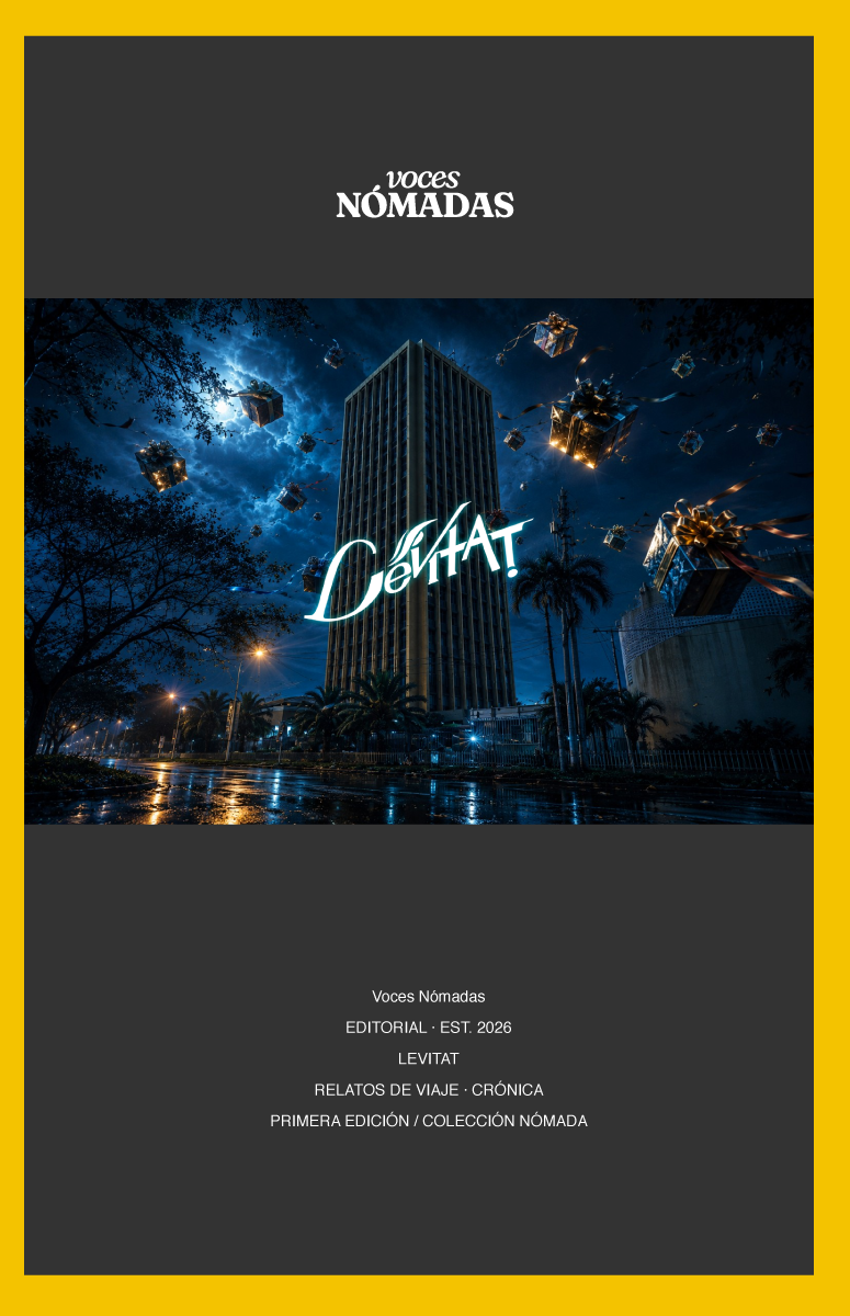Portada del libro Levitat — Voces Nómadas